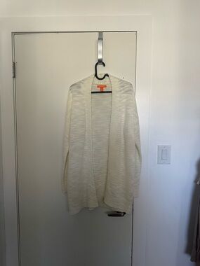 Joe Fresh Cream Open-Front Women's Cardigan